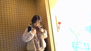 rmer00034【こう見えてHカップ！メガネ地味子がAV初出演 ゆい】 エロGIF 1