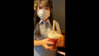 fct0152【にゃこ】鈴音杏夏 エロGIF 1