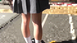 y040【白カーディガンちゃん040】 エロGIF 2